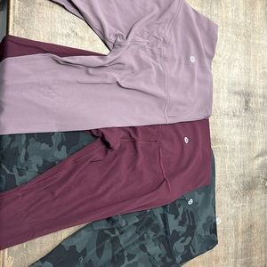 Lululemon Align Pant Size 2 - 3 Pairs